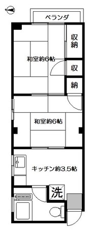 ハウス白鳥の物件間取画像